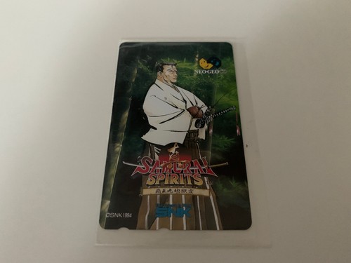 Samurai spirits phone card - samurai,