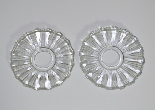 Vintage pair glass - of,