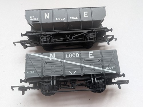 Hornby loco coal wagons - ne,