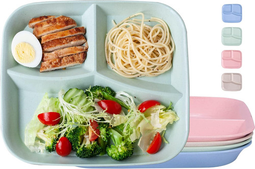 Divided dinner plates pack - divided,