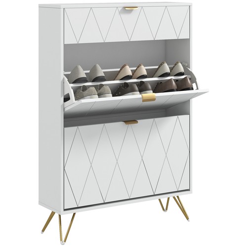 Homcom slim shoe storage - slim,