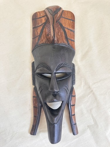 Vintage hand carved mask - hand,