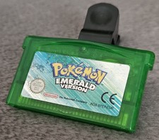 Pokémon Emerald Version Nintendo Gameboy Advance Genuine UK PAL New Battery 