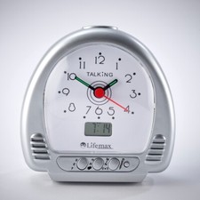 Talking Analogue & Digital Alarm Clock Blind Partially Sighted Visually Impaired