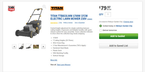 Lawn mower - lawn,