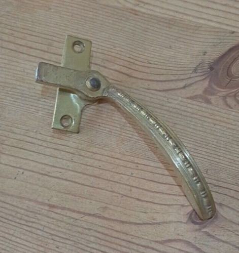 Vintage style brass window - a,