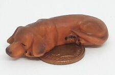 Dolls House Dachshund Dog