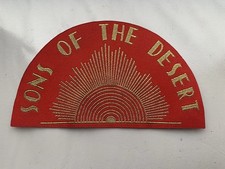 Sons of the Desert embroidered