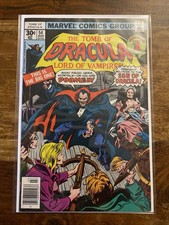 Tomb of Dracula 54. VFN-. 1977. Features Blade The Vampire Hunter. Marvel Comics