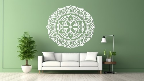Mandala wall sticker - mandala,
