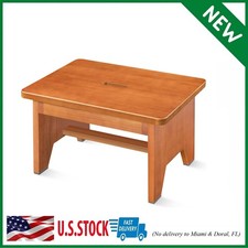 Wooden Step Stool 9.1 High for