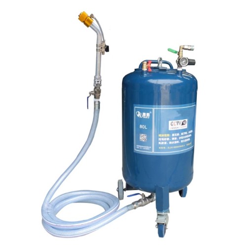 Pressure tank putty - and, paint