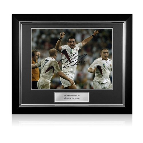 Martin johnson signed - johnson, england