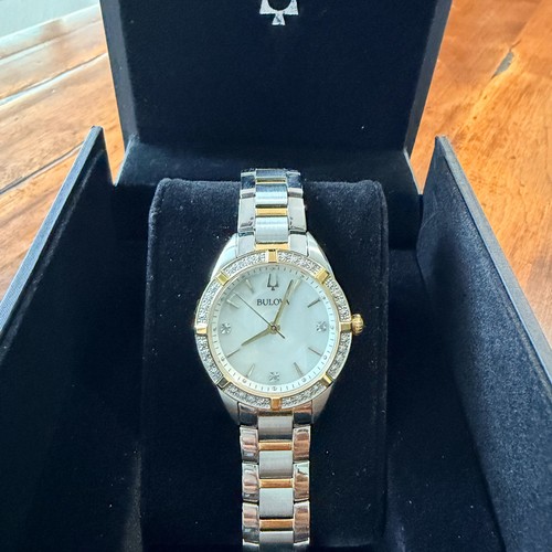 Bulova sutton ladies - bulova, two-tone