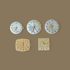 5 Vintage Swiss Made Mens