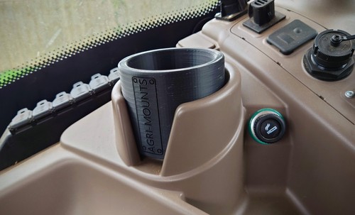 Tapered john deere cup holder - cup,