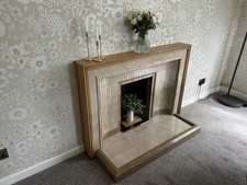 Deco Fireplace Surround with