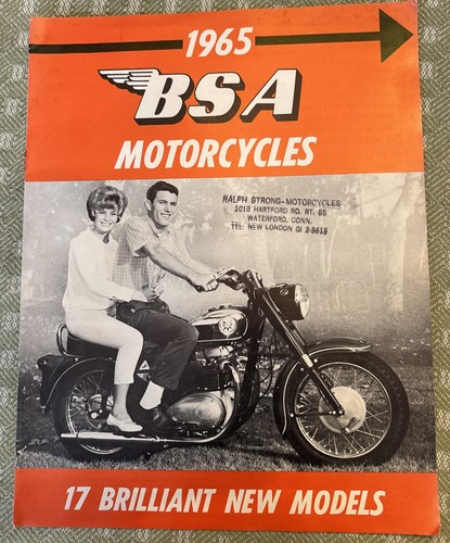 1965 bsa lightning hornet - 1965,