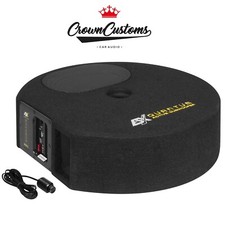 300W SPARE WHEEL SUBWOOFER ESX Q-300Av2 BASS ENCLOSURE 6X9 CAR AUDIO COMPACT