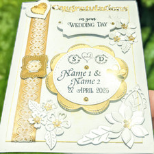 Personalised Wedding Day Card