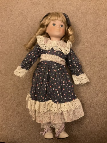 Victorian style china doll - doll, in