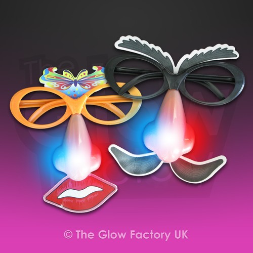 Light faces flashing - faces,
