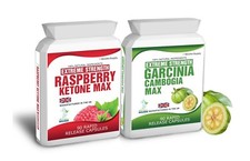 GARCINIA CAMBOGIA MAX 90 CAPSULES 90 RASPBERRY KETONES MAX