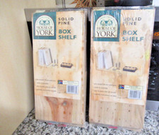SHELF BOX SOLID PINE FLAT PACK