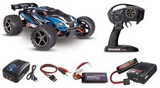 Traxxas 71076-8 E-Revo VXL 1/16 Brushless TSM RTR For Experienced Blue