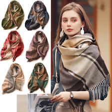 Warm Soft Wool Shawl Wrap Pashmina Cashmere Blend Long Scarf Women Ladies Winter