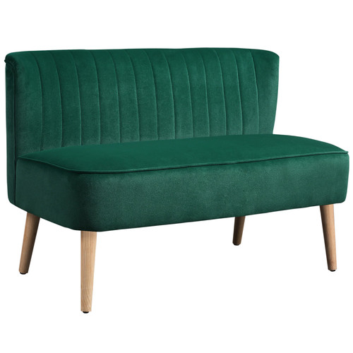 Homcom 117cm loveseat sofa - loveseat,