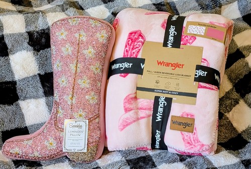 Wrangler blanket pillow - &,