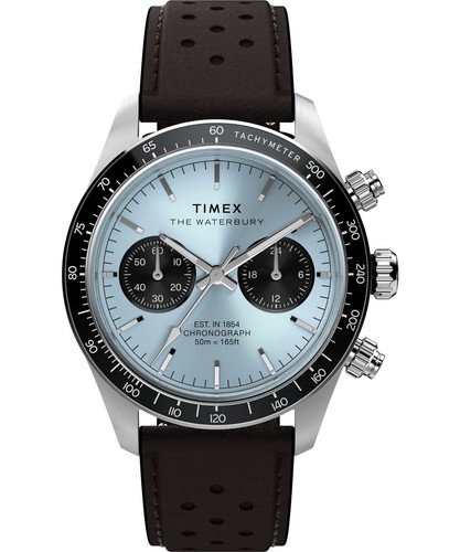 Timex brown mens chronograph - mens,