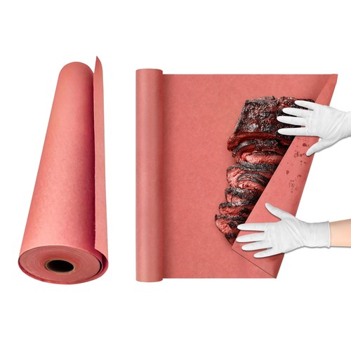 Pink butcher paper roll for - roll,