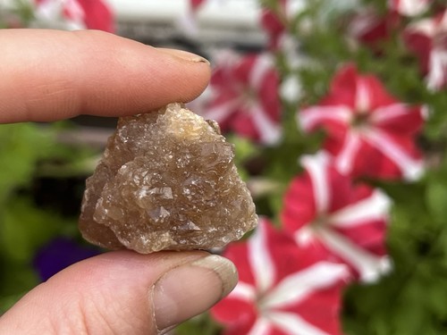 Citrine cluster natural - citrine,
