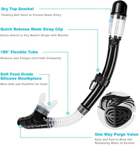 Snorkel set zipoute - set,,
