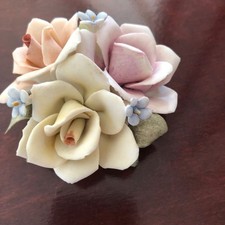 Capodimonti Flower bowl ornament