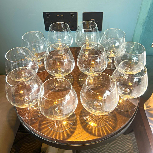 Set clear glass - 12,