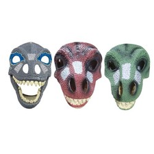 Creative Dinosaur Mask Animal Mask Moving Jaw Halloween Costume Dinosaur