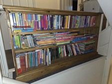 Solid Wood Book Shelf Unit Free Standing