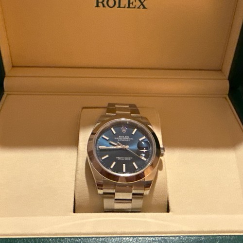 Rolex datejust 126300 blue - 126300,