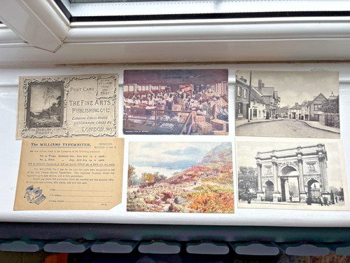 Postcards advertising - 10,