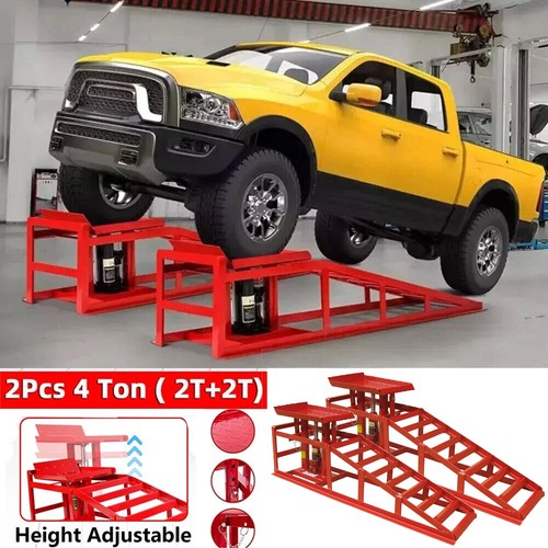 Ton hydraulic car ramps 2pc - ton,