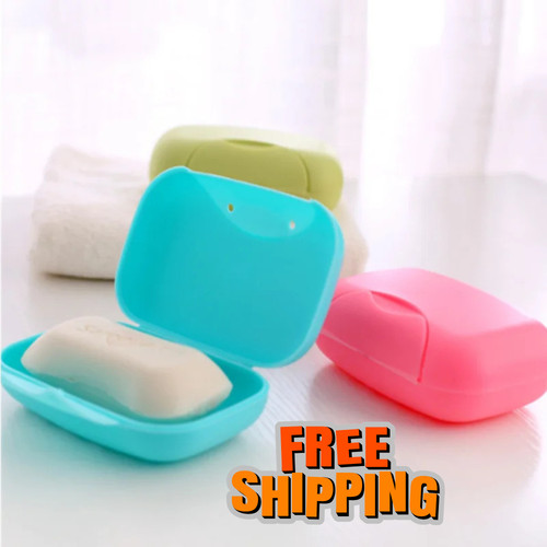 Portable travel soap box - travel,