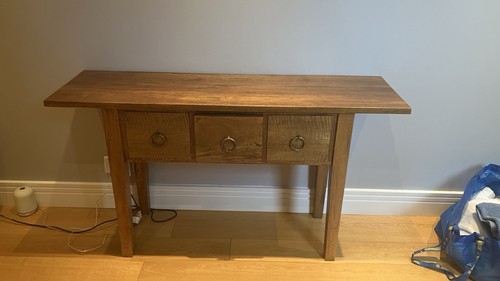 Super quality oak hall table - super,