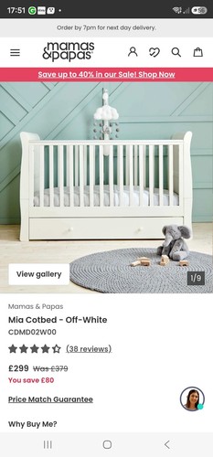 Mama papas cot mia - &,