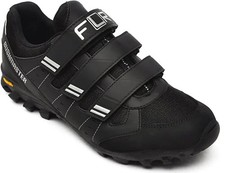 FLR Bushmaster MTB/Trail Shoes - Black/Silver - 39