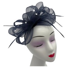 Women's Diamante Mesh Bow