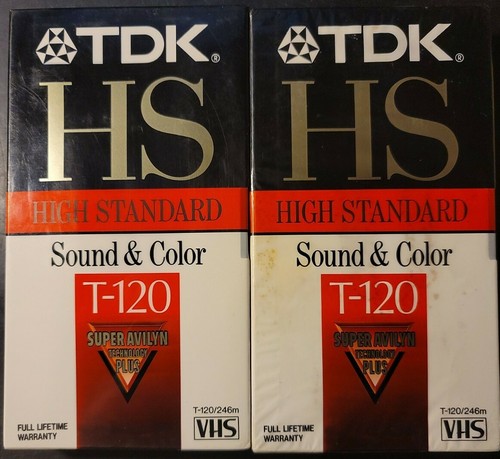 Lot blank vhs tapes - vhs,