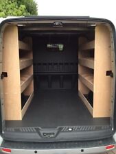 Ford Transit Custom Crew Cab L2 LWB 2012-2023  2 x Van Racks Plywood Shelving.